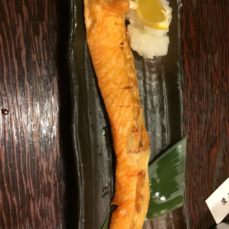 鮭ハラス焼(【閉店】まるかみ水産 代々木上原店)