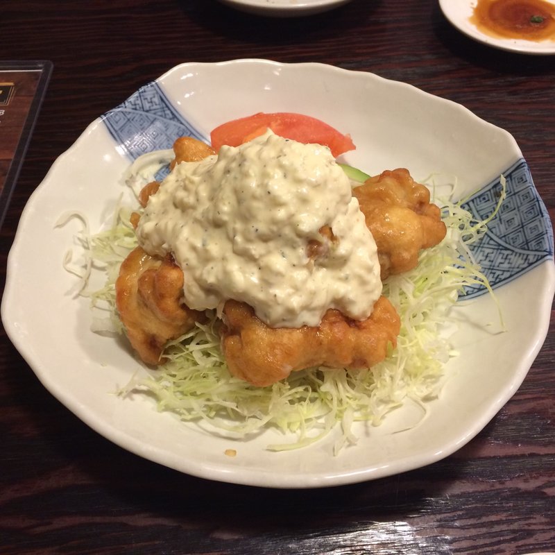 チキン南蛮(【閉店】まるかみ水産 代々木上原店)