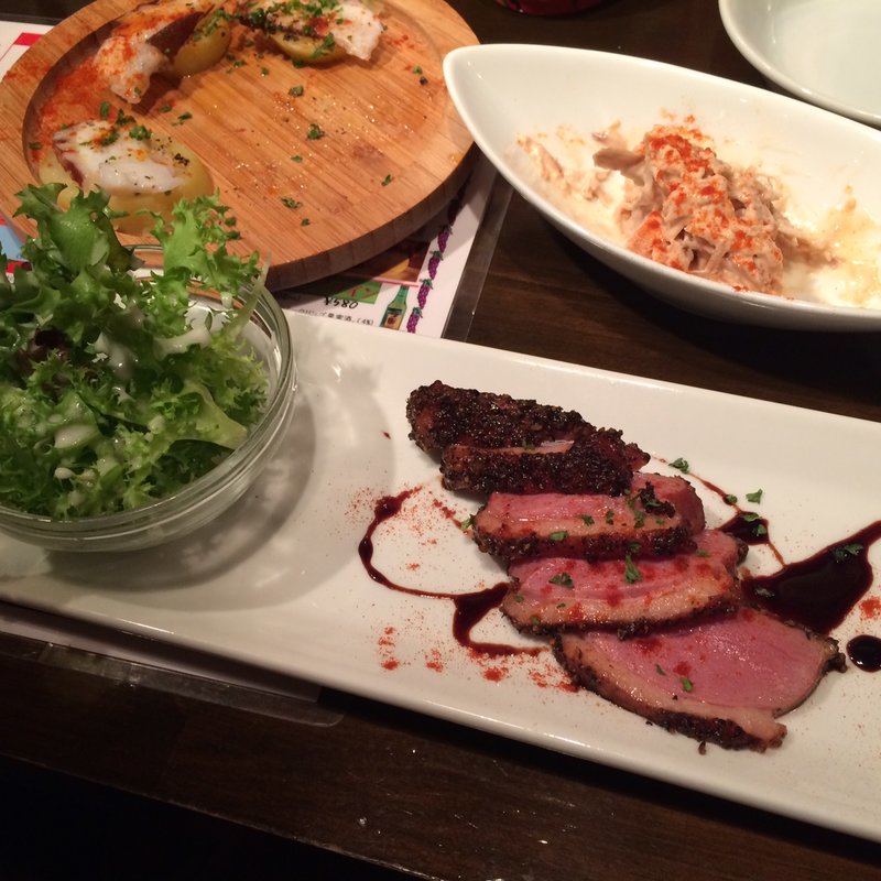 カモ肉のソテー(Spain bar Sebasuke Mikage （スペインバル セバスケ）)