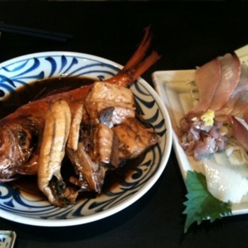 煮付け（金目鯛＆あら）(宵 )