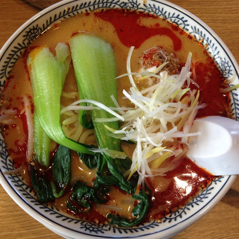 丸源担々麺(丸源ラーメン 鎌倉深沢店)