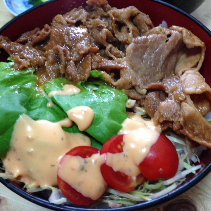 焼肉丼(食堂 いしやま （しょくどう いしやま）)