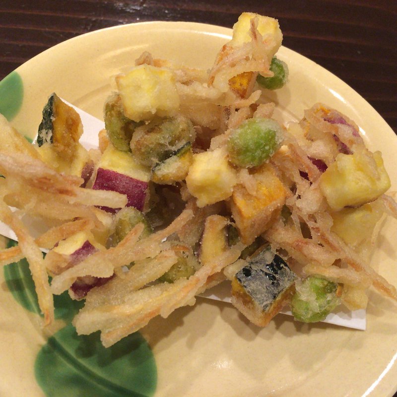 かき揚げ(食堂 おがわ )