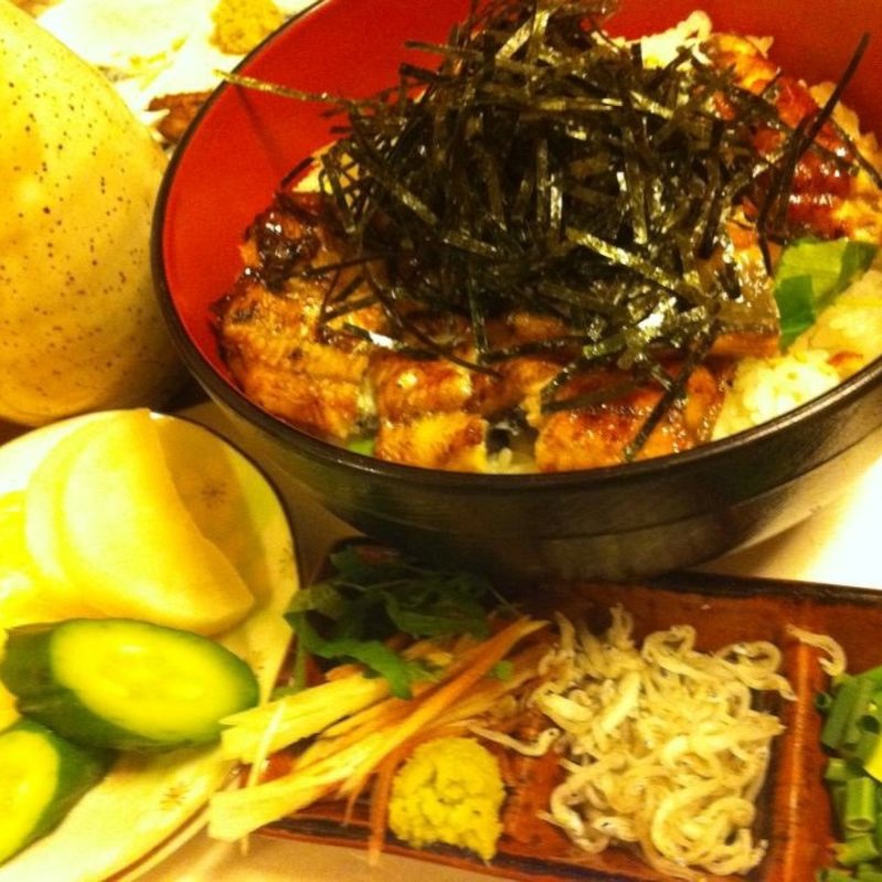 鰻まぜごはん(うなぎ料理よね山)