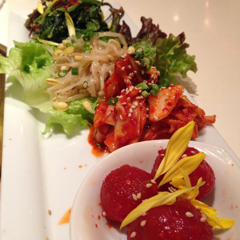 キムチ盛り合わせ(テジトウキョウ渋谷店)