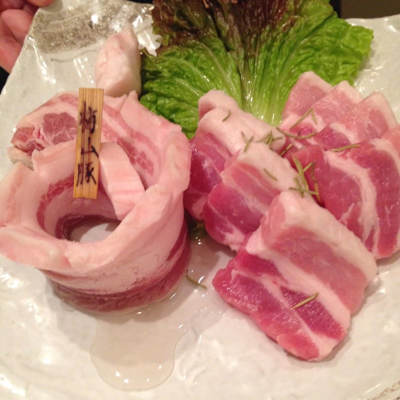 梅山肉のサムギョプサル(テジトウキョウ渋谷店)