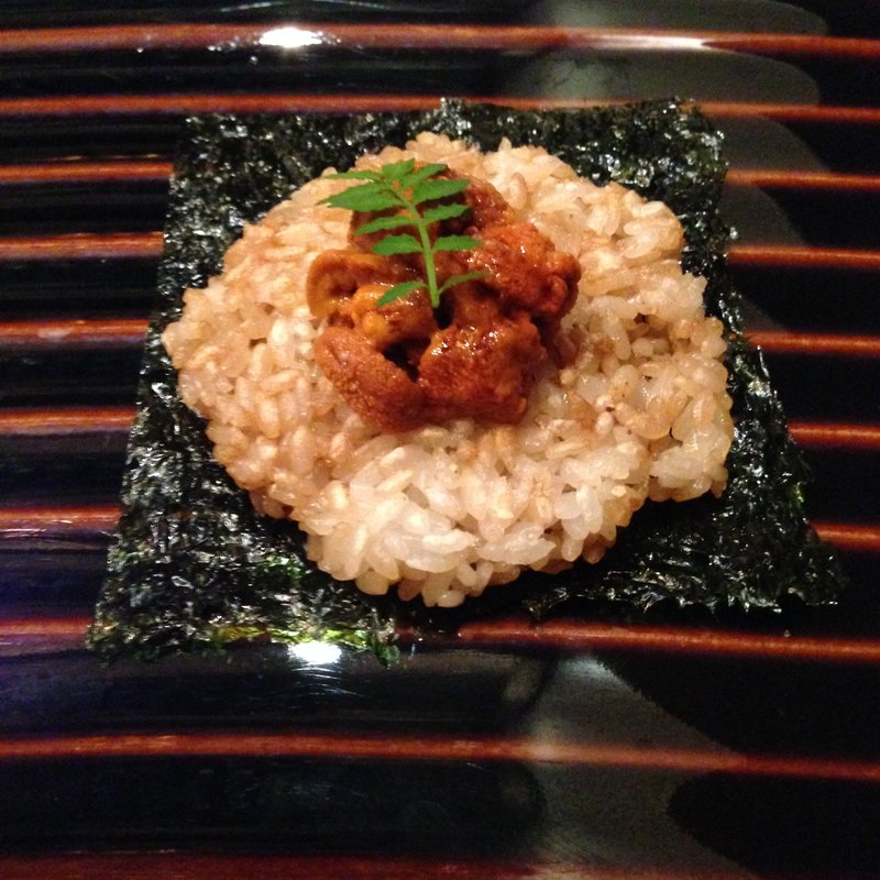 生ウニと焼き飯(フラワー )