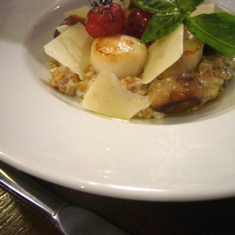 Scallop risotto(L'Annexe)