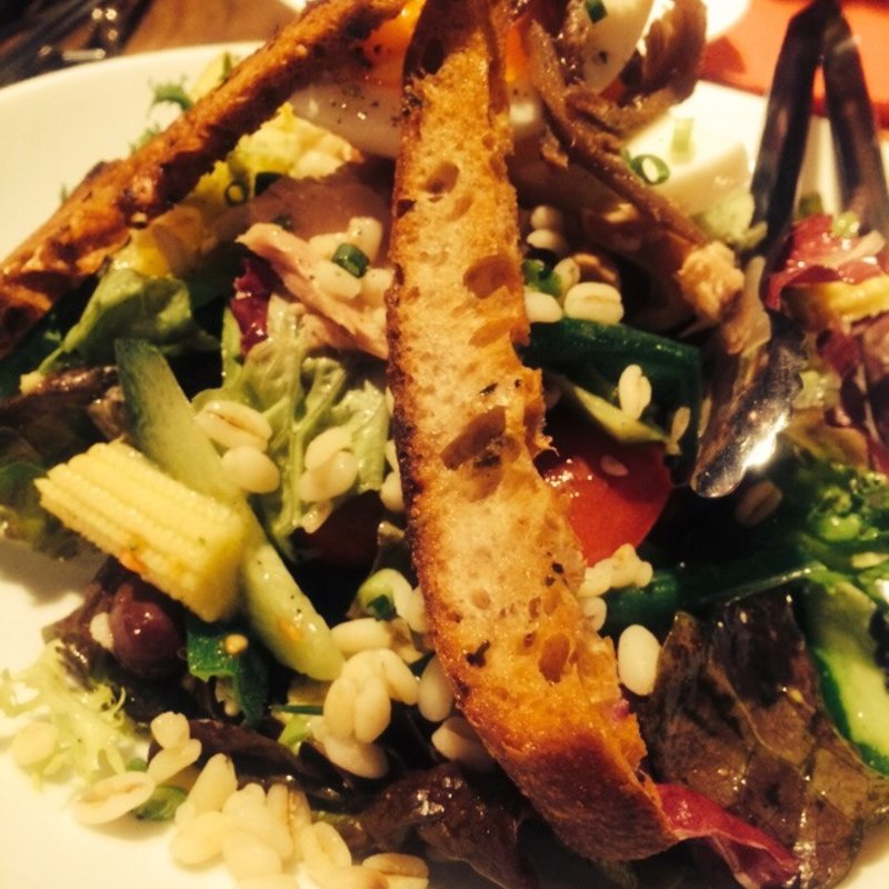 麦入りニース風サラダ(オー・ペシェ・グルマン)