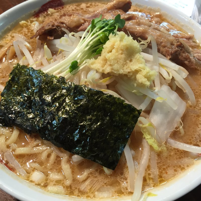 味噌そば大盛り(正月屋 （しょうがつや）)