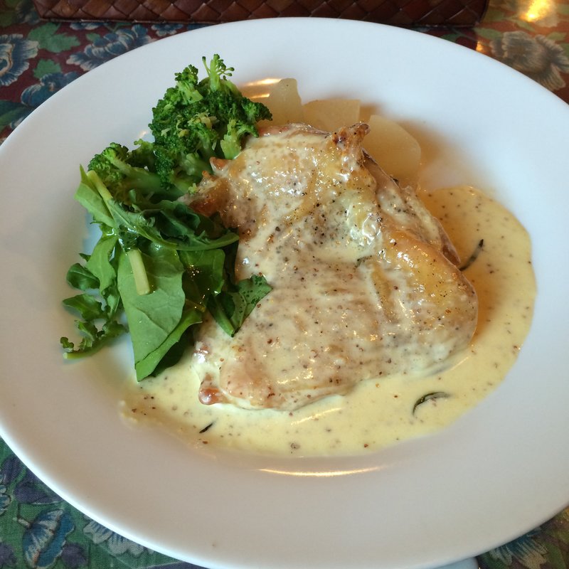 Grilled Chicken with Mustard Cream Sauce(ｔａｎｔａ)