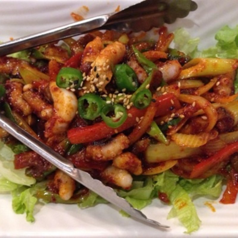 タコ炒め(でりかおんどる 1号店(本店))