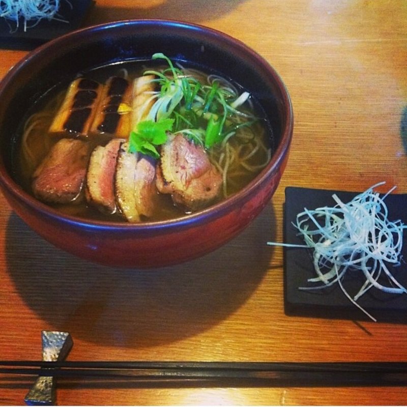 鴨そば(打心蕎庵)