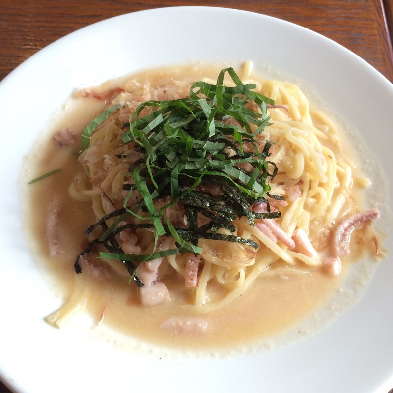 Ika Mentai Pasta(珈琲舎 表参道)