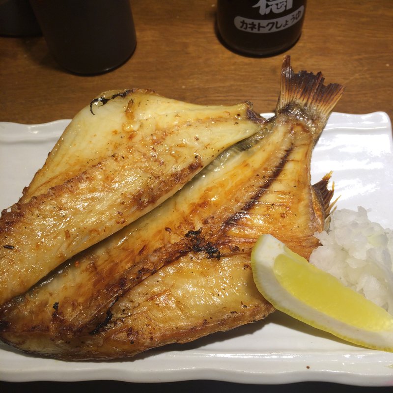 Grilled Tsubodai Hiraki(薩州美味しげぞう 青山店 （SHIGEＺO）)