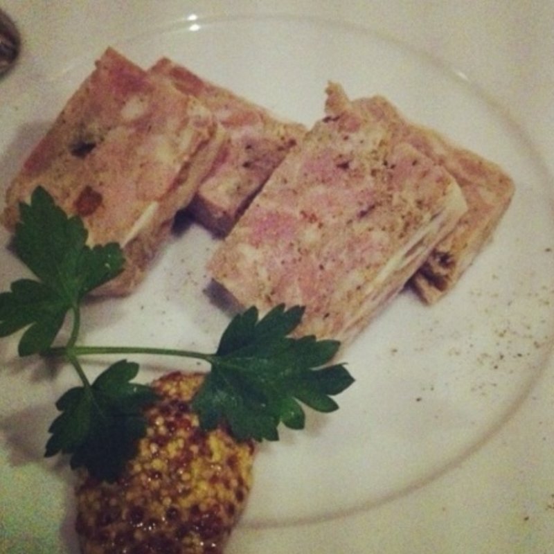 豚のパテ(旬熟成 六本木店)