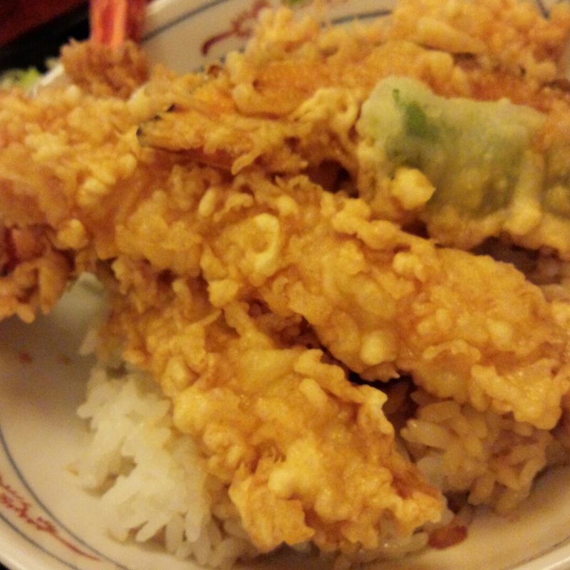 ランチメニュー／大海老天丼セット