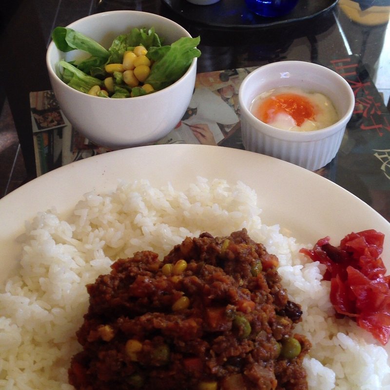 キーマカレー(キイトス茶房 神楽坂 （Kiitos Café）)