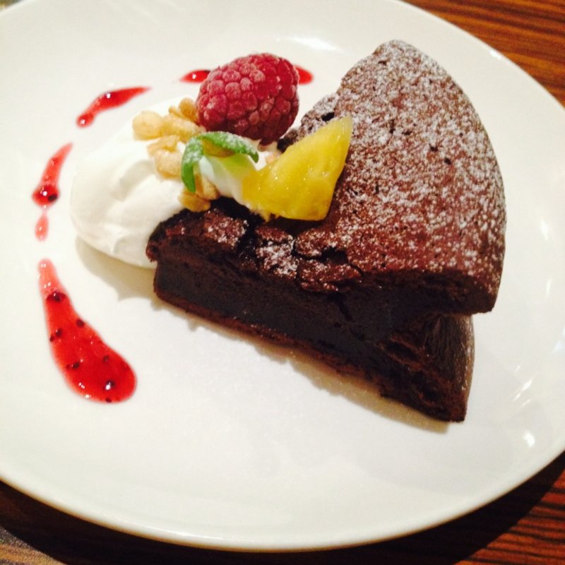 ガトーショコラ(kitchen bar ma‐ha)