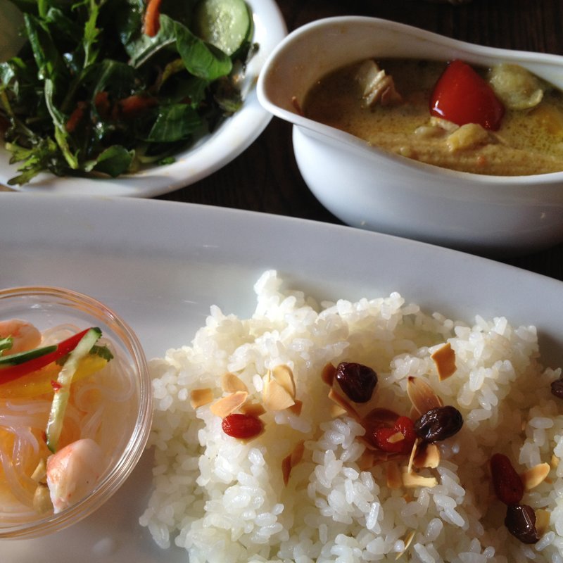 タイカレーランチ(人生の楽園)