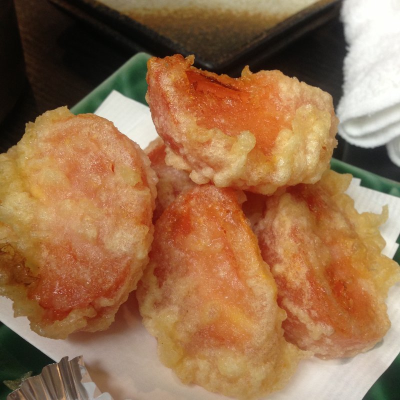 トマトの天ぷら(魚新町 （Sakana Shinmachi）)