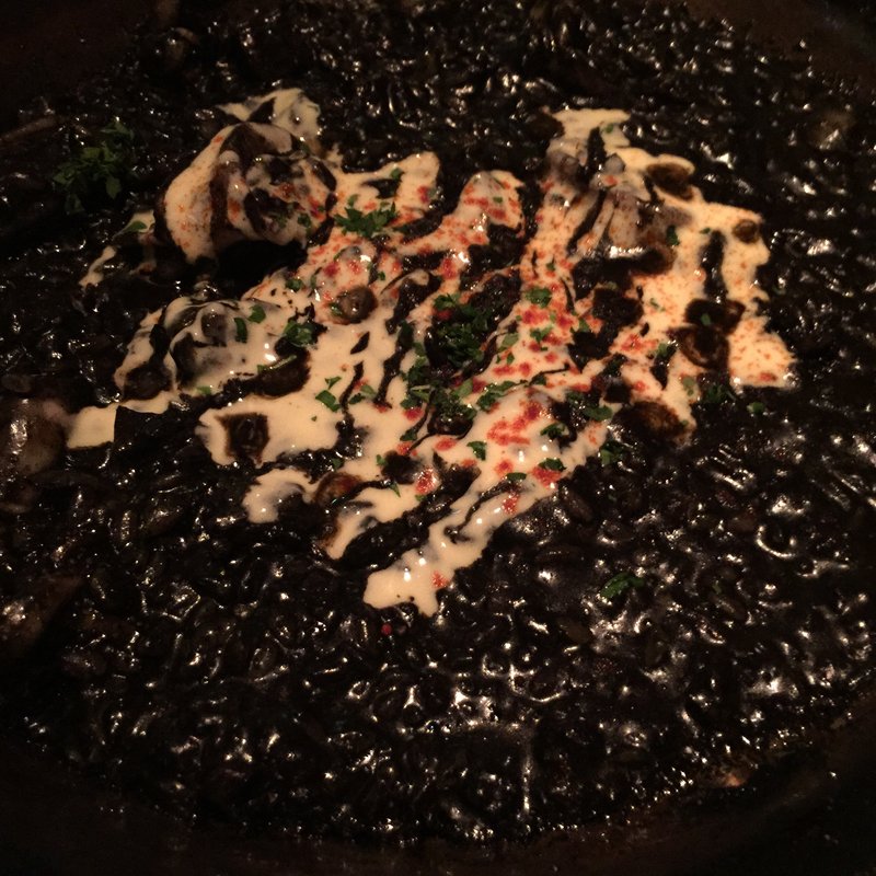 イカ墨リゾット(RIGOLETTO BAR AND GRILL)