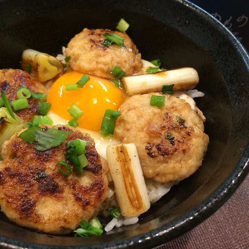 比内地鶏のつくね丼(のものキッチン 秋葉原店 )