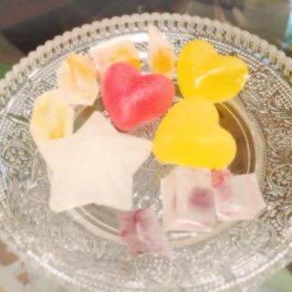 琥珀糖ハート(シャララ舎 )