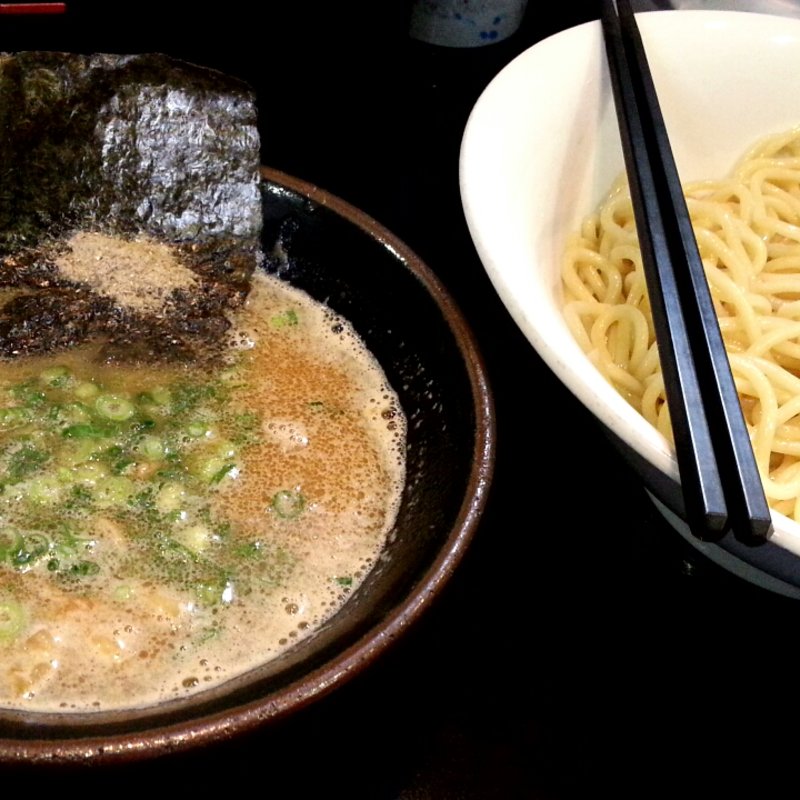 長男　煮干しつけそば(石垣の塩まぜそば 織恩)