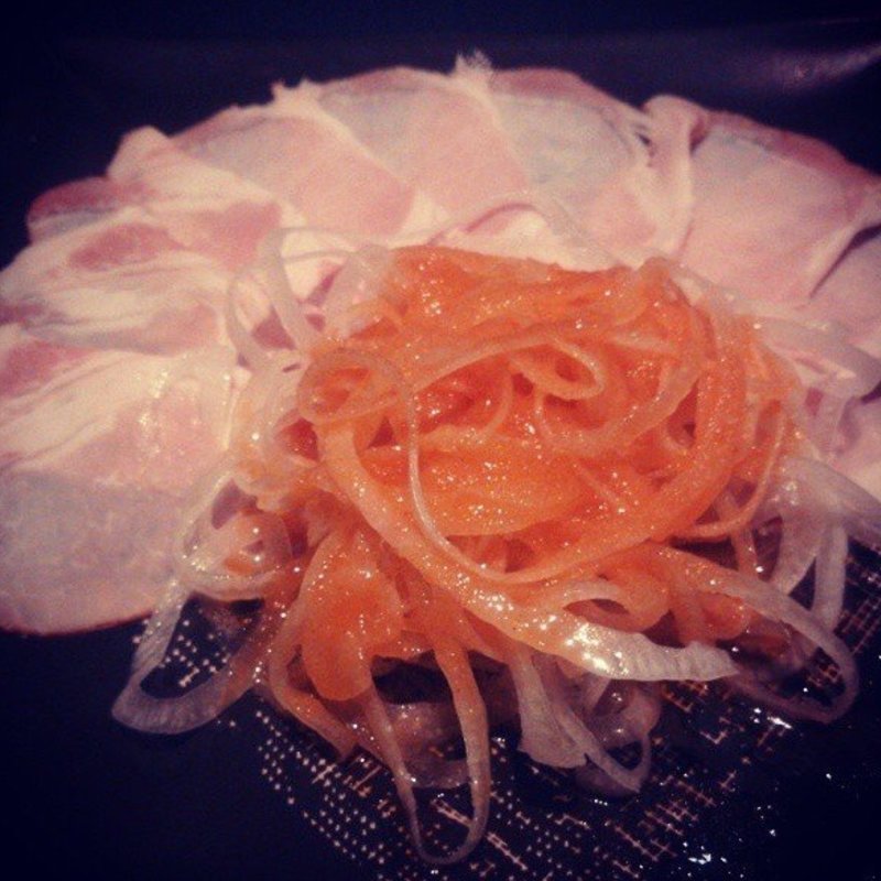 ハムのオードブル(三田屋本店)