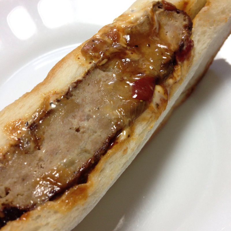 ハンバーグサンド(幸せの100円パン職人 桂千代原口店 )