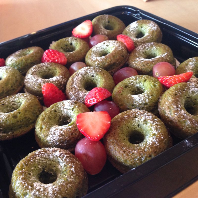 抹茶のベークドドーナツ(麹町カフェ （コウジマチカフェ）)
