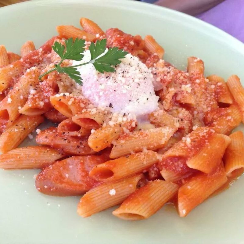 トマトペンネ(昼ごはん夜カフェ)