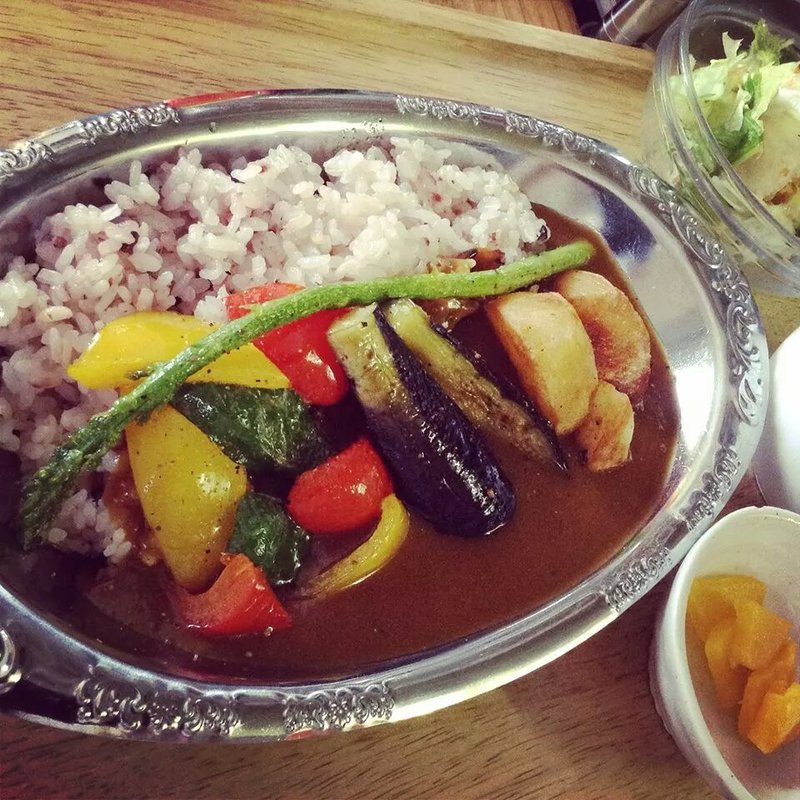 野菜カレー(昼ごはん夜カフェ)