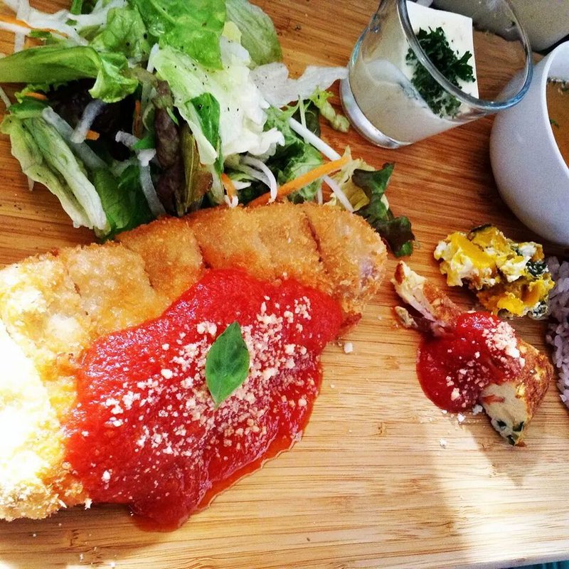 ミルフイーユカツレツ(昼ごはん夜カフェ)