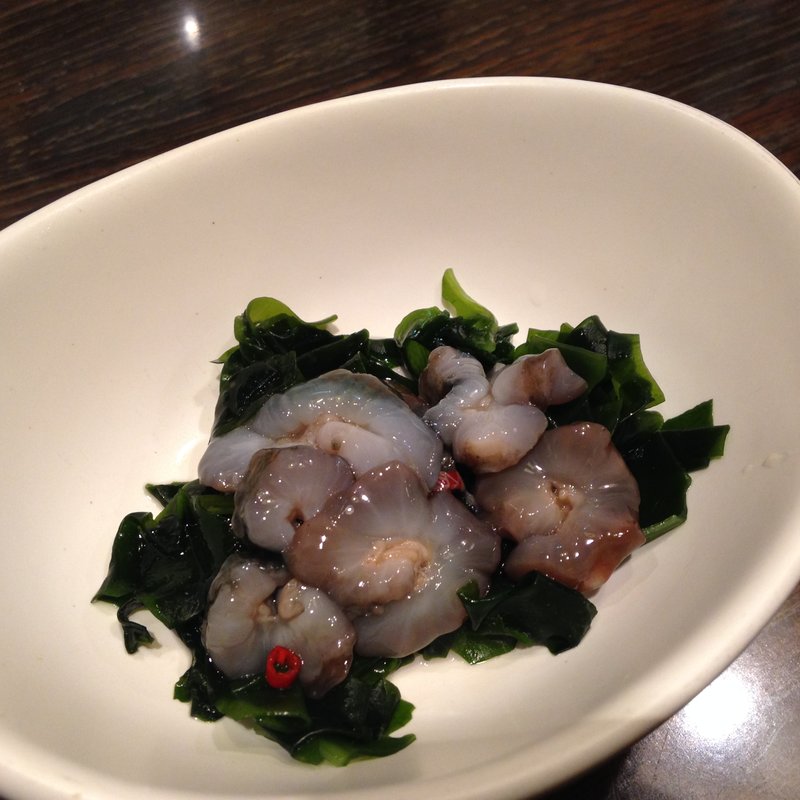 なまこの酢の物(宗鮟)