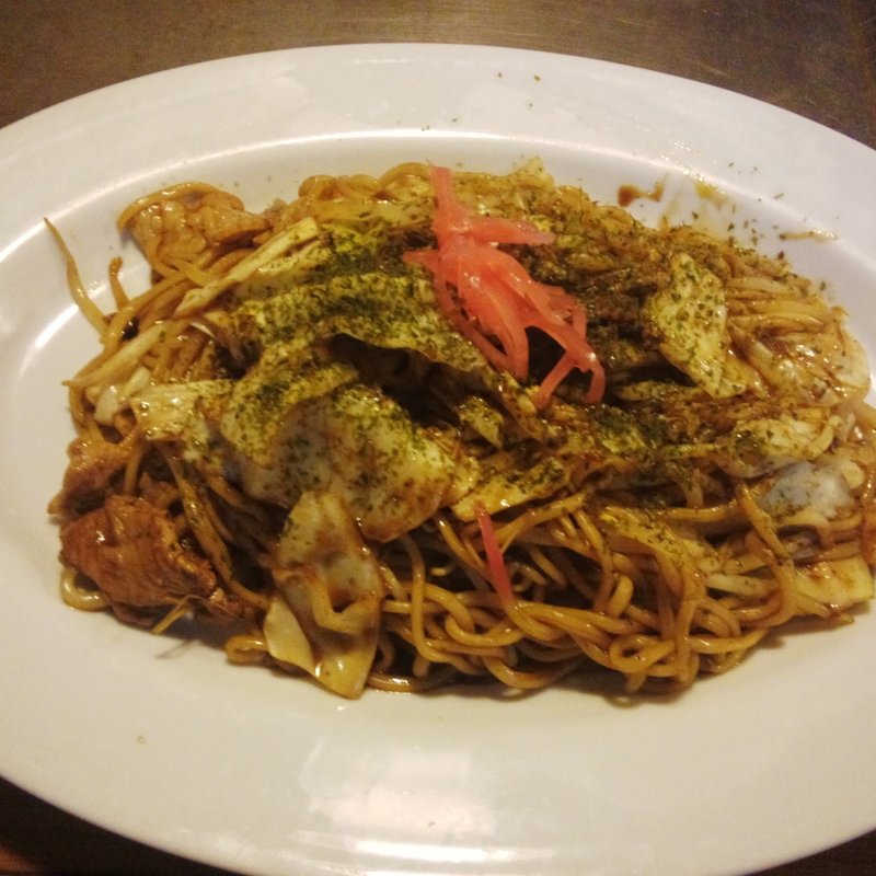 カレー焼きそば(だいせんお好焼 )