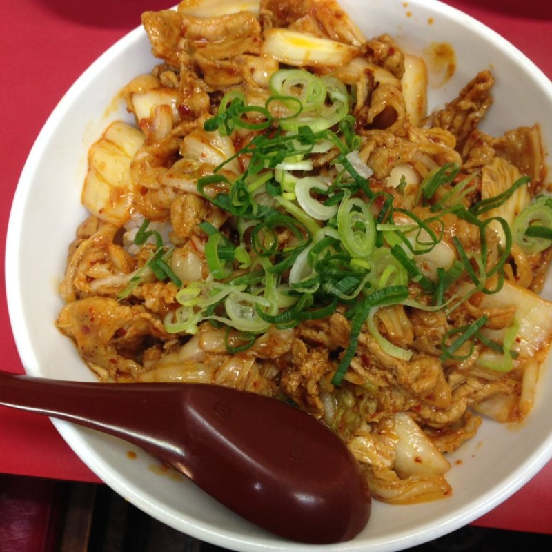 豚キムチ丼(味悟空 三国店)