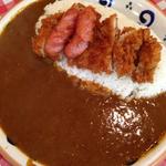 手仕込みとんかつカレー　ソーセージトッピング(カレーハウス五番館)