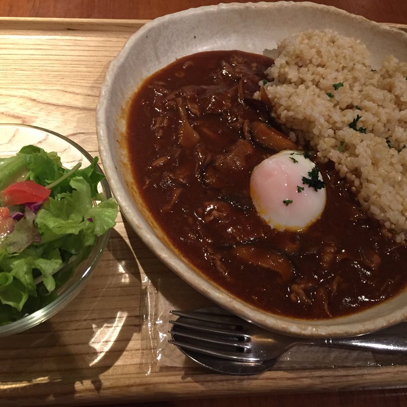 こく旨ハヤシライス～温玉のせ～(カフェ パーク)