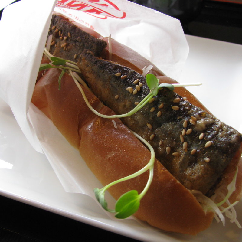 さんまバーガー(道の駅 海山 )