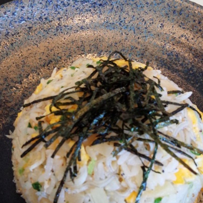 しらすチャーハン(道の駅　紀宝町海かめ公園)