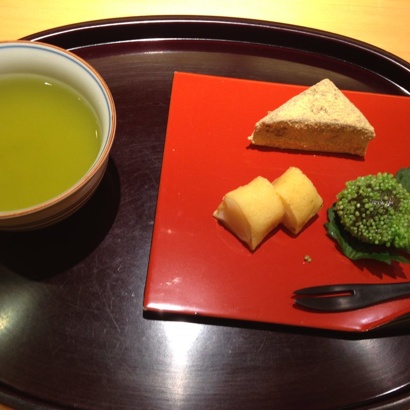 季節の和菓子デザートセット(天ぷら割烹　嵯峨野 （さがの）)