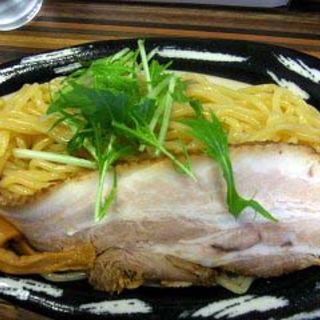 鶏塩つけ麺(ラーメン ロケットキッチン)