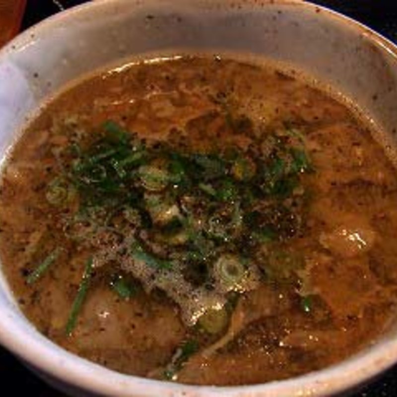 油かすつけ麺(実咲庵)