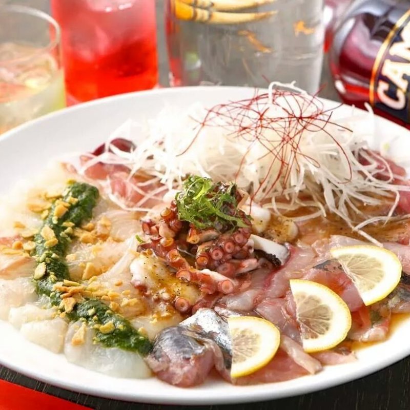 海の幸カルパッチョ(てんか)