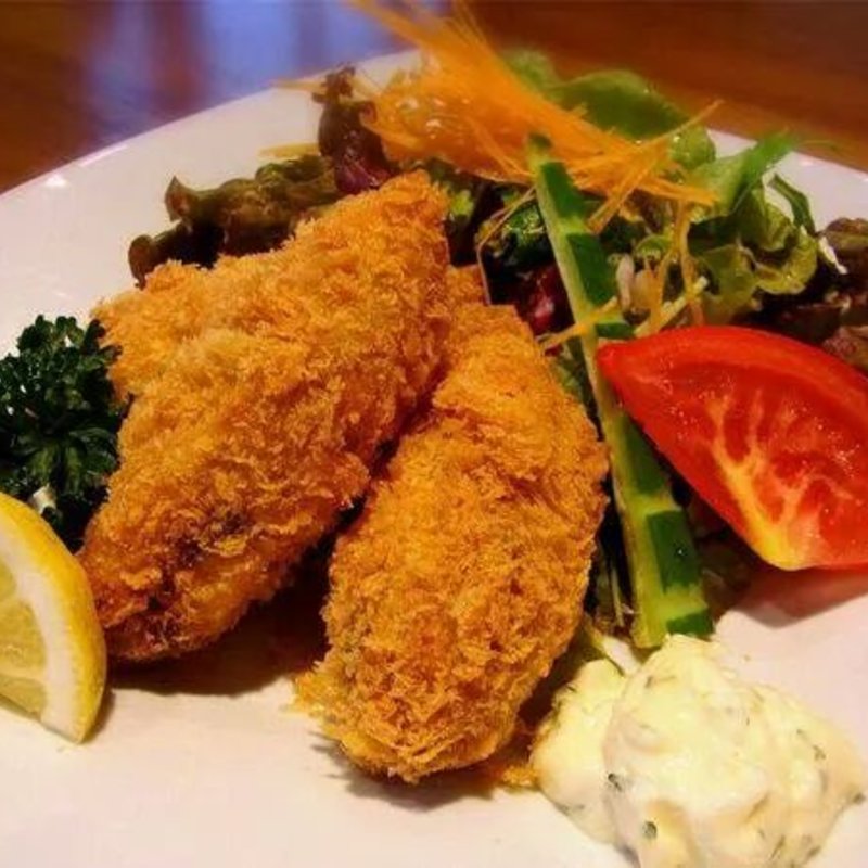 カキフライ(きりんカフェ)