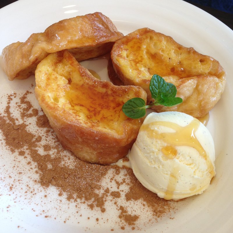 フレンチトースト(cafe  flora カフェ フローラ)