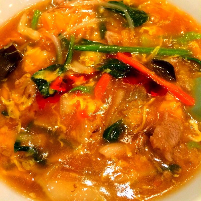 スーラータンメン(中華料理と美味しいお酒 絲綢路 （シルクロード）)