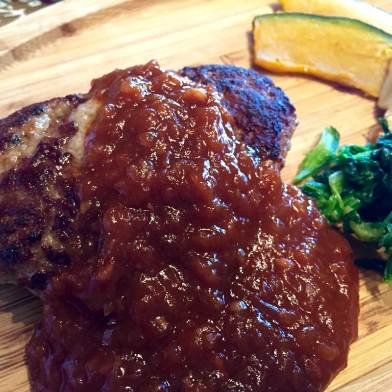 デミトマトソースハンバーグ(てっぱRossa)